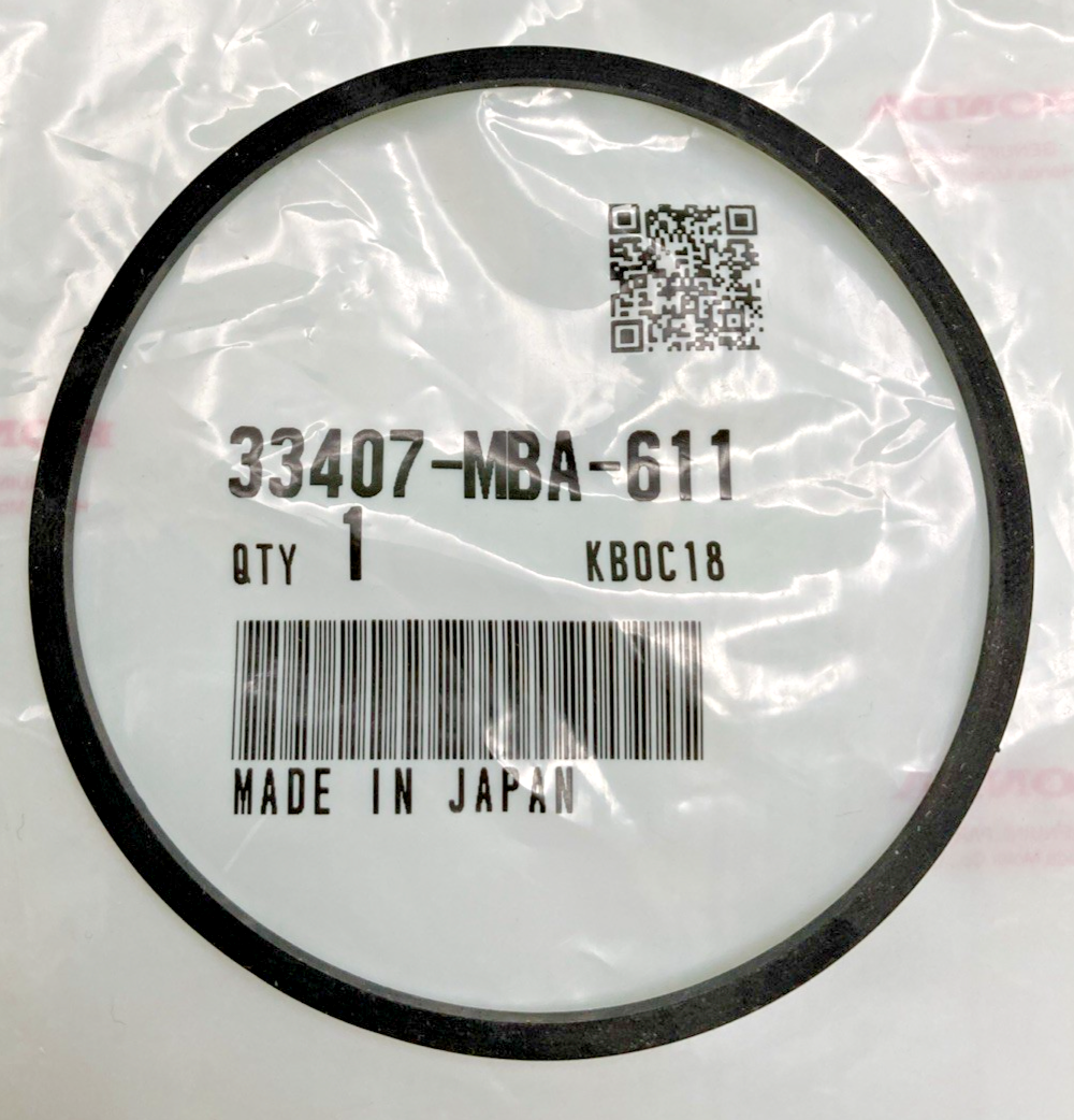 NEW GENUINE HONDA 33407-MBA-611 LENS GASKET