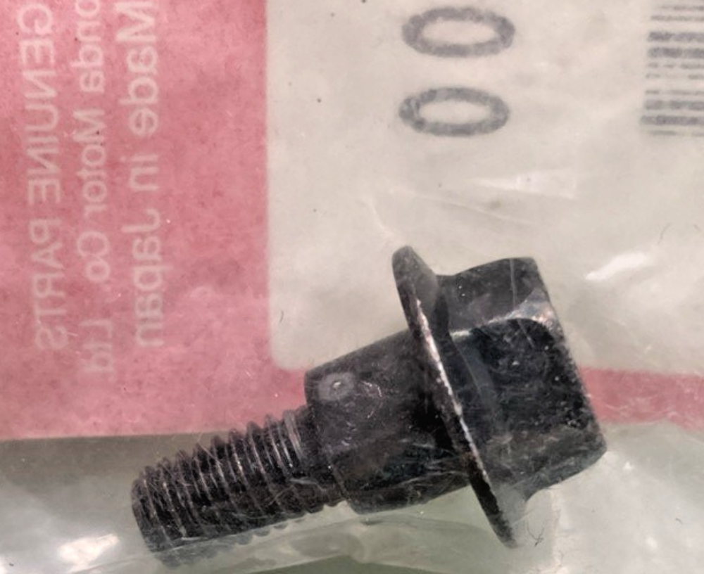 NEW GENUINE HONDA 90104-KAB-000 AIR CLEANER FLANGE BOLT