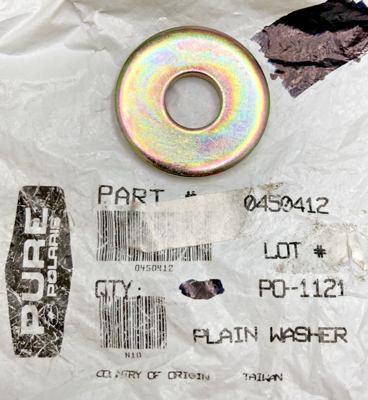 QTY 2 NEW GENUINE POLARIS 0450412 PALIN WASHER