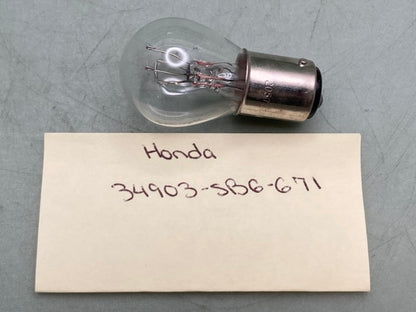 QTY 2 Honda 34903-SB6-671 Bulb (12V 32Cp) New Replaces