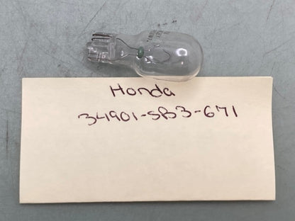 QTY 4 Honda 34901-SB3-671 BULB (12V 18W 21CP) New Replaces