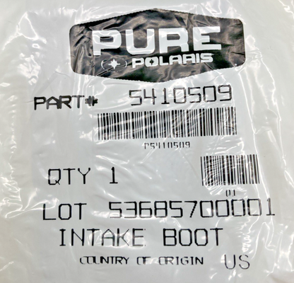 QTY 5 NEW GENUINE POLARIS 5410509 INTAKE BOOT