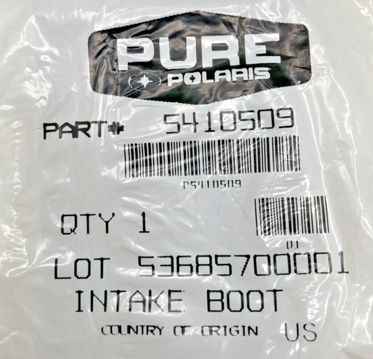 QTY 5 NEW GENUINE POLARIS 5410509 INTAKE BOOT