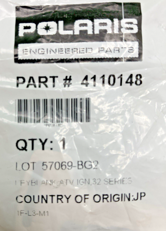 NEW GENUINE POLARIS 4110148 Ignition Key, Blank