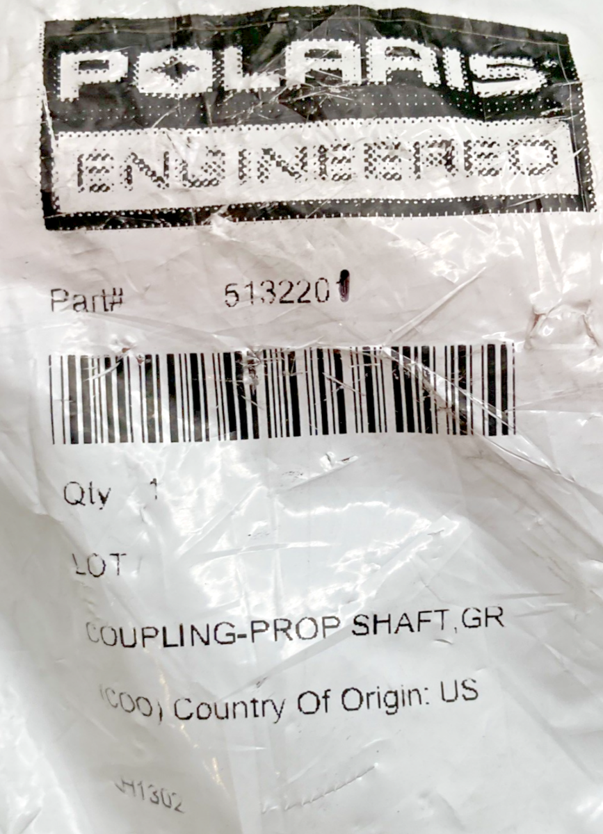 NEW GENUINE POLARIS 5132201 PROP COUPLING