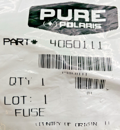 NEW GENUINE POLARIS  4060111 Electrical Box Fuse 1/4 Amp