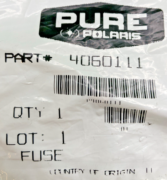 NEW GENUINE POLARIS  4060111 Electrical Box Fuse 1/4 Amp