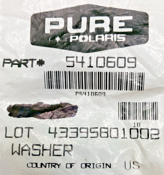 QTY 5 NEW GENUINE POLARIS 5410609 RUBBER WASHER
