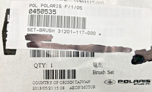 NEW GENUINE POLARIS 0450535 BRUSH SET