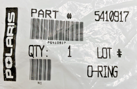QTY 7 NEW GENUINE POLARIS 5410917 RUBBER O-RING