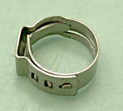 QTY 5 NEW GENUINE VESPA PIAGGIO CM001914 HOSE CLAMP