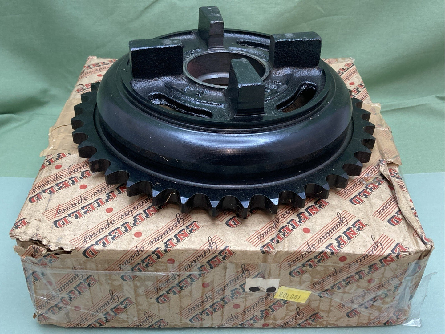 NEW GENUINE ROYAL ENFIELD 801041 REAR WHEEL BRAKE DRUM SPROCKET