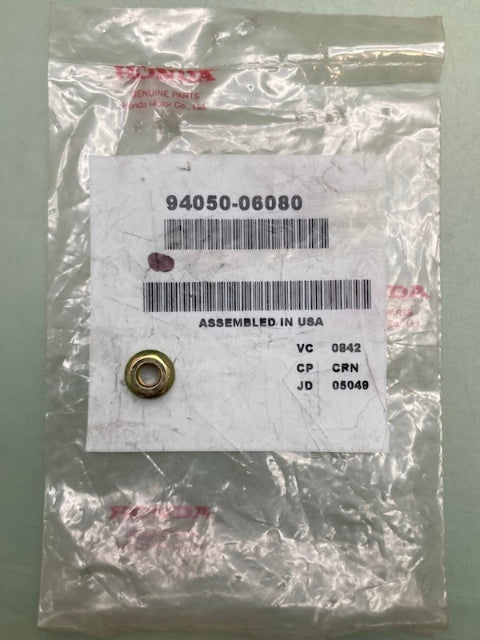 QTY 12 Honda 94050-06080 FLANGE NUT New Genuine