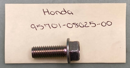 QTY 2 Honda 95701-08025-00 FLANGE BOLT New Replaces
