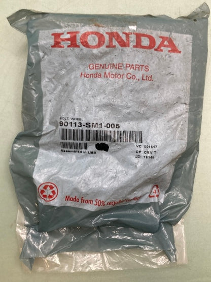 QTY 2 Honda 90113-SM1-005 WHEEL BOLT New Genuine