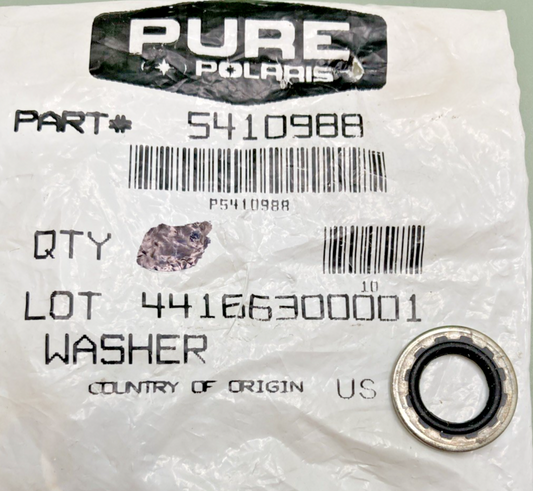 NEW GENUINE POLARIS 5410988 BRAKE WASHER SEAL