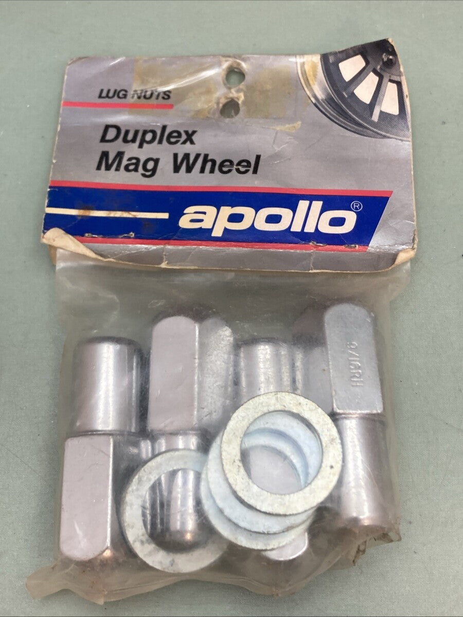 New Genuine Apollo A-9010-4 Duplex Mag Wheel Lug Nuts 9/16 RH
