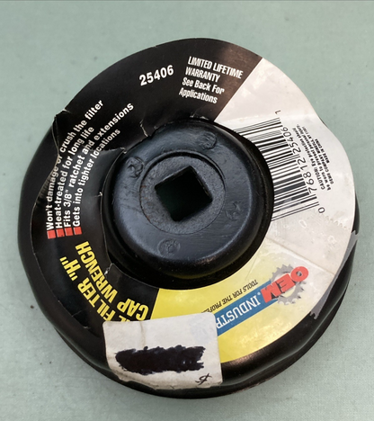 New Genuine OEM 25406 Oil Filter H Cap Wrench 80mm, 15 flutes