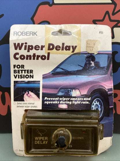 New Genuine ROBERK P25 Wiper Delay Control