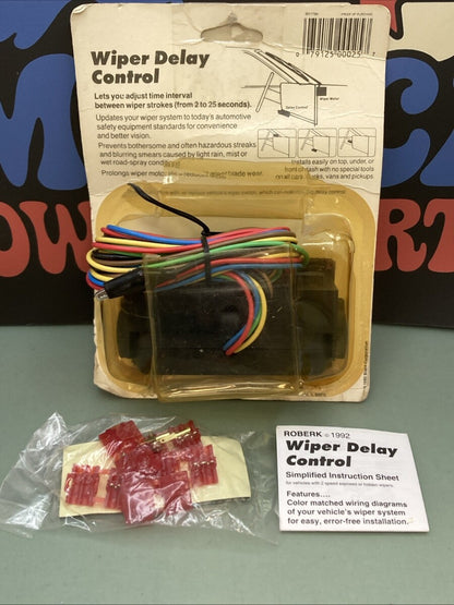 New Genuine ROBERK P25 Wiper Delay Control