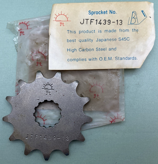 NEW GENUINE JT SPROCKETS JTF1439-13 FRONT SPROCKET