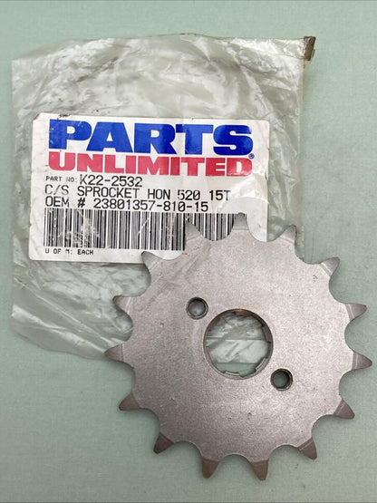 NEW GENUINE PARTS UNLIMITED K22-2532 SPROCKET