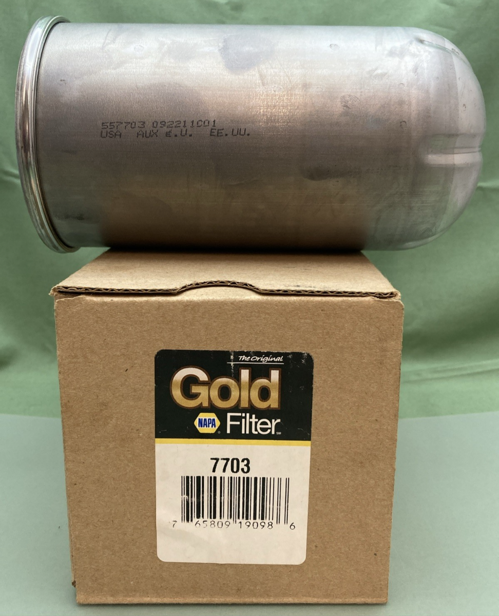 NEW GENUINE NAPA 7703 LUBE OIL FILTER