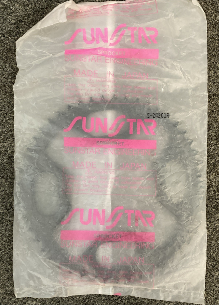 NEW GENUINE SUNSTAR S-24201R REAR SPROCKET