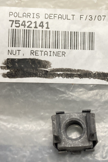 QTY 2 NEW REPLACES POLARIS 7542141 HEAT SHIELD RETAINER NUT