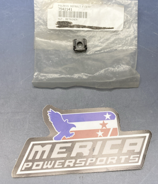 QTY 2 NEW REPLACES POLARIS 7542141 HEAT SHIELD RETAINER NUT