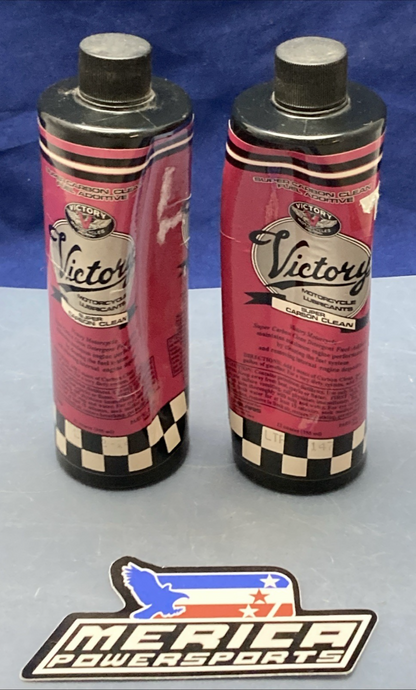 QTY 2 NEW GENUINE VICTORY 2872190 SUPER CARBON CLEAN