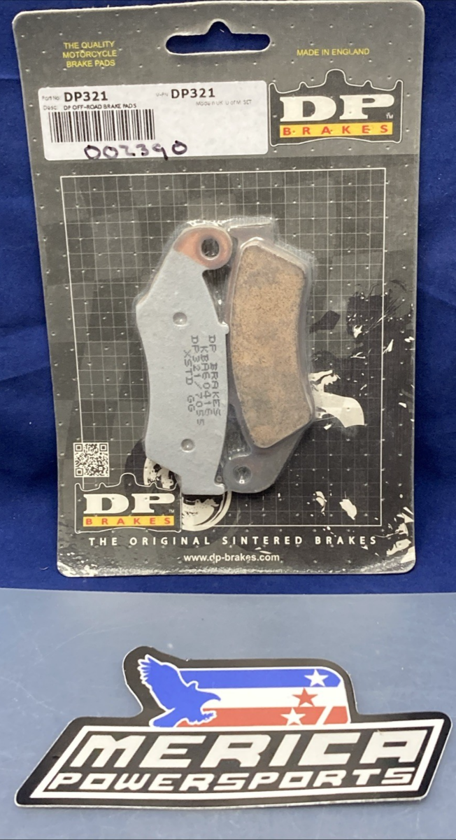 NEW GENUINE DP DP321 STANDARD SINTERED METAL BRAKE PADS