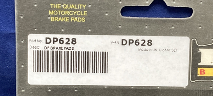 NEW GENUINE DP DP628 STANDARD SINTERED METAL BRAKE PADS