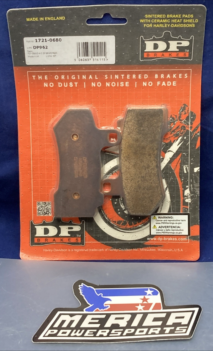 NEW GENUINE DP 1721-0680 DP962 BRAKE PAD SET