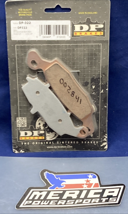 NEW GENUINE DP DP322 STANDARD BRAKE PADS