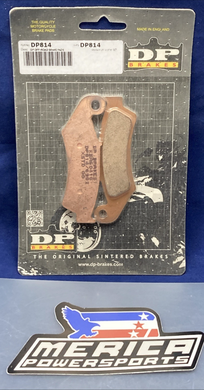 NEW GENUINE DP DP814 STANDARD SINTERED METAL BRAKE PADS