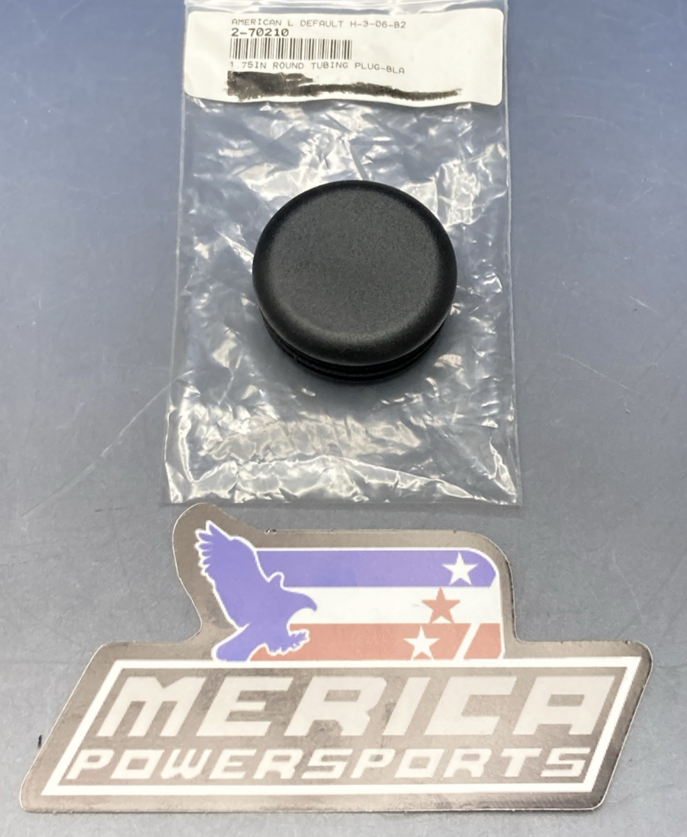 NEW REPLACES AMERICAN LANDMASTER 2-70210 1.75 ROUND TUBING PLUG BLACK