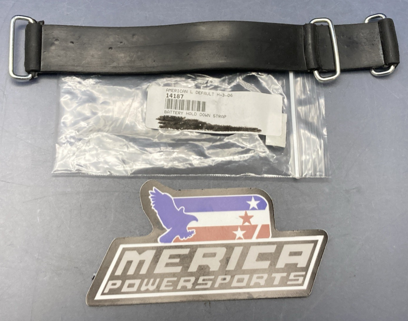 NEW REPLACES AMERICAN LANDMASTER 14187 Battery Hold Down Strap