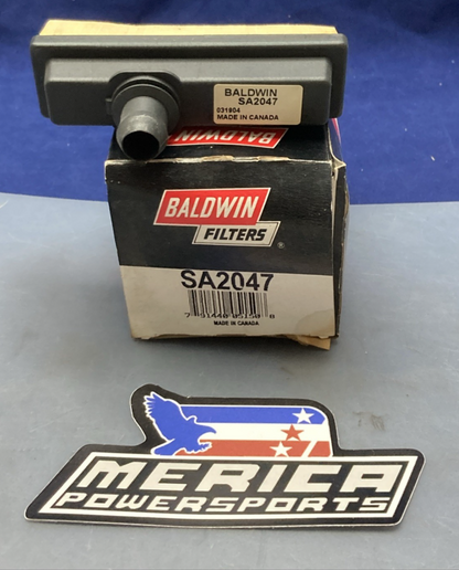 QTY 2 NEW GENUINE BALDWIN SA2047 CRANKCASE BREATHER ELEMENT