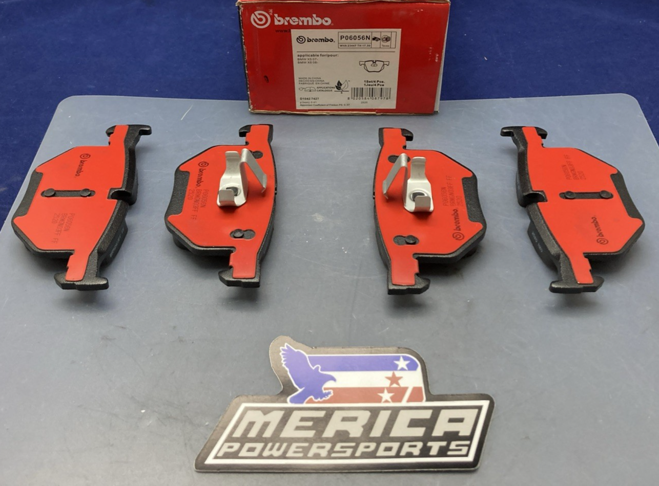 NEW GENUINE BREMBO P06056N BRAKE PAD SET