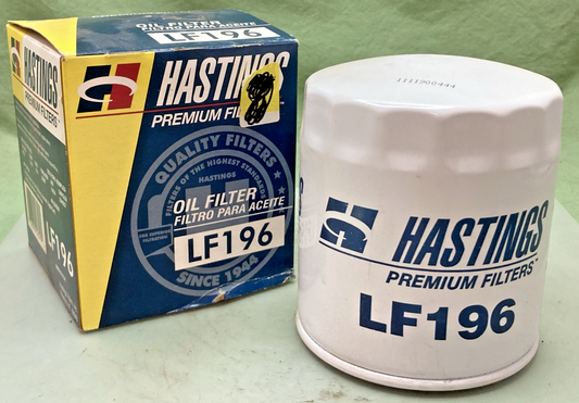 NEW GENUINE HASTINGS LF196 OIL FILTER