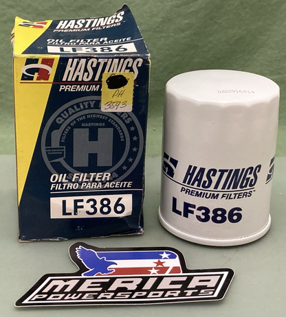 NEW GENUINE HASTINGS LF386 Oil Filter