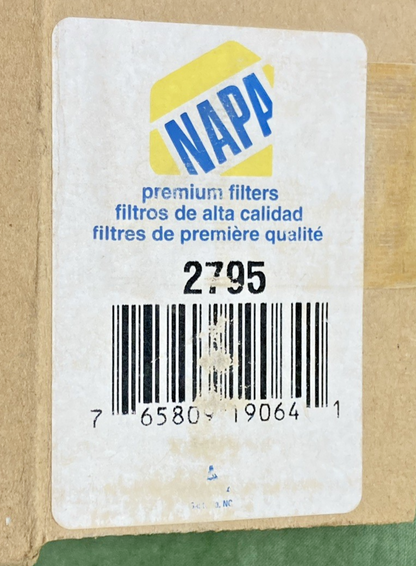 NEW GENUINE NAPA 2795 AIR FILTER