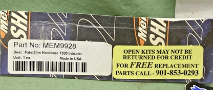 NEW GENUINE MEMPHIS SHADES MEM9928 FATS/SLIM MOUNT KIT INCOMPLETE KIT