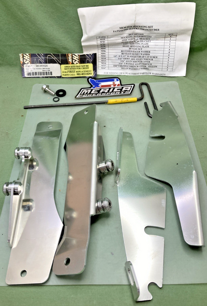 NEW GENUINE MEMPHIS SHADES MEM9928 FATS/SLIM MOUNT KIT INCOMPLETE KIT