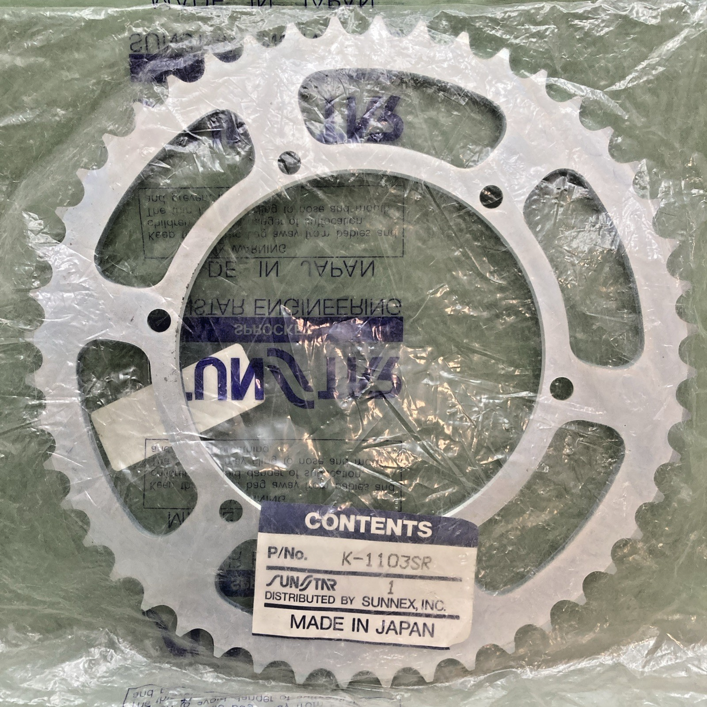 NEW GENUINE SUNSTAR K-1103SR SPROCKET
