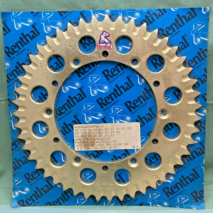 NEW GENUINE RENTHAL 112B-520-47T REAR SPROCKET