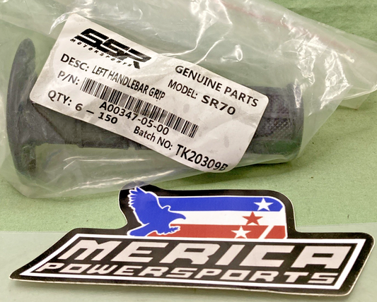 NEW GENUINE SSR A00347-05-00 LEFT HANDLEBAR GRIP