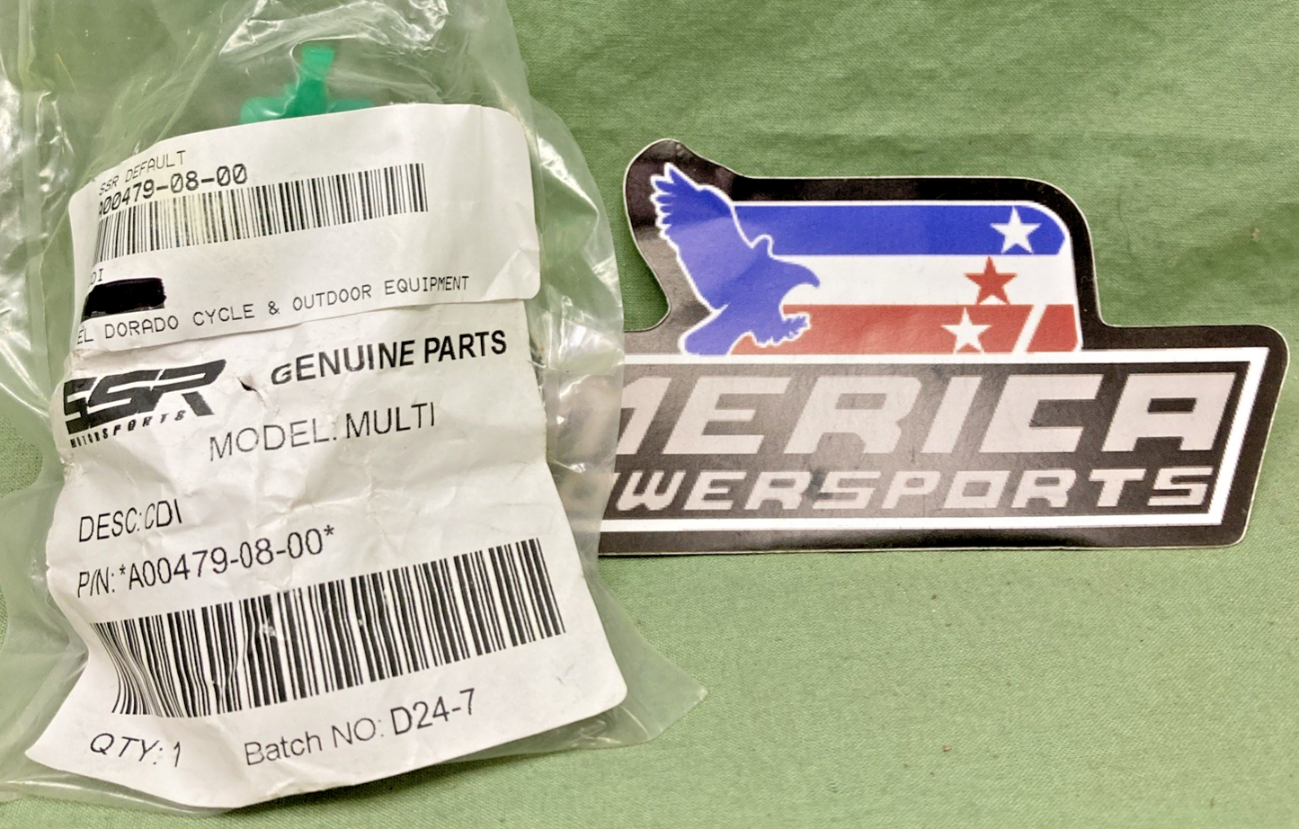 NEW GENUINE SSR A00479-08-00 CDI BOX