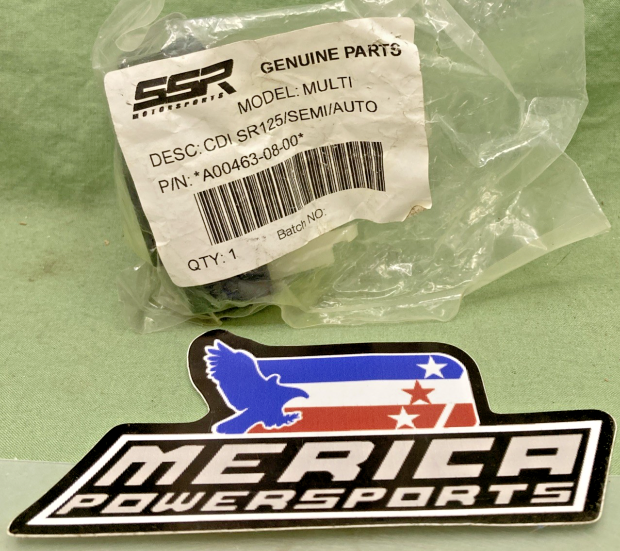 NEW GENUINE SSR A00463-08-00 CDI